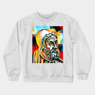 Ptolemy Abstract Portrait | Ptolemy Artwork 2 Crewneck Sweatshirt